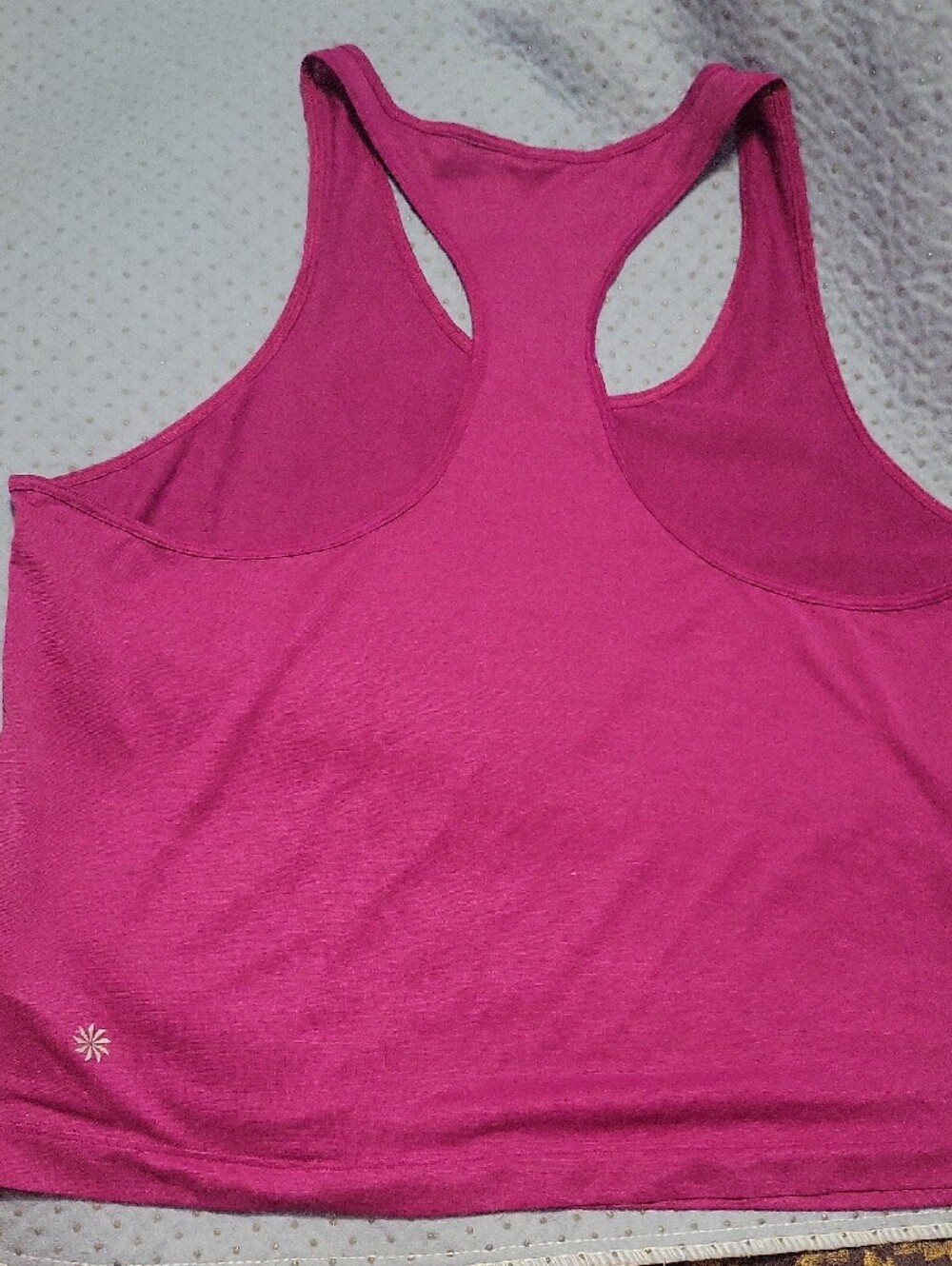 Athleta Fuchsia Racerback Tank - Picture 2 of 6